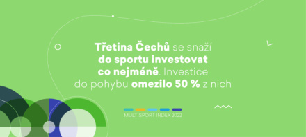 One Third of Czechs Try to Invest as Little as Possible Into Sports. Investment in Physical Activity Has Been Reduced by 50% of Them.