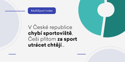 V České republice chybí sportoviště, Češi přitom za sport utrácet chtějí
