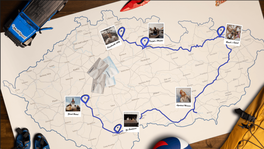 mapa ve velké velikosti